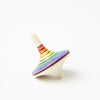 Large Rally Spinning Top with purple rim from Mader | Conscious Craft